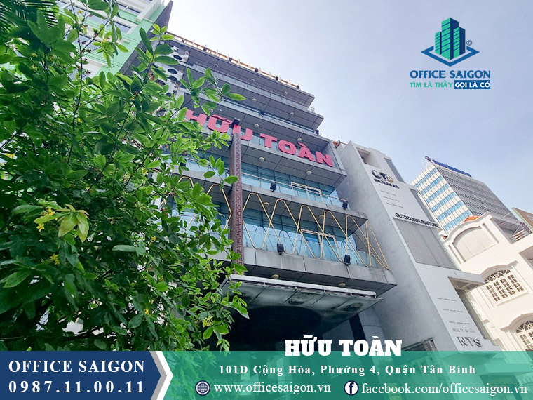 View cho thuê văn phòng toà nhà Hữu Toàn Quận Tân Bình