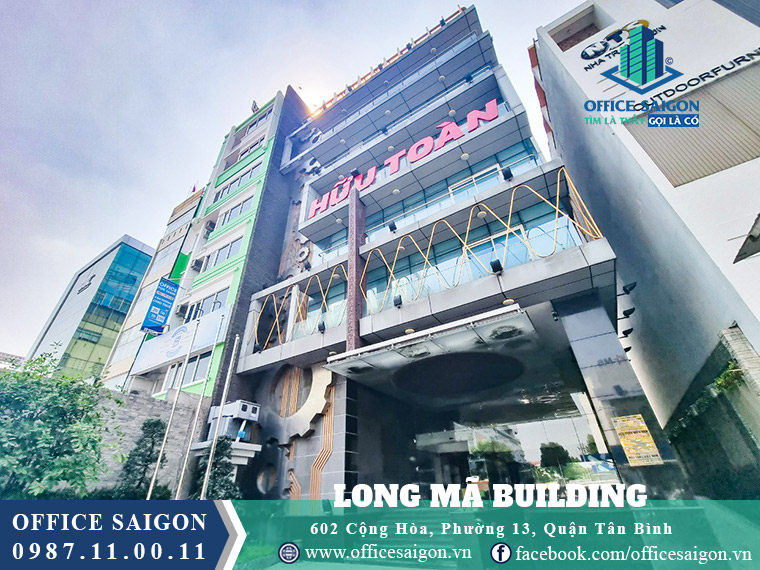 Cho thuê văn phòng tại Long Mã building quận Tân Bình