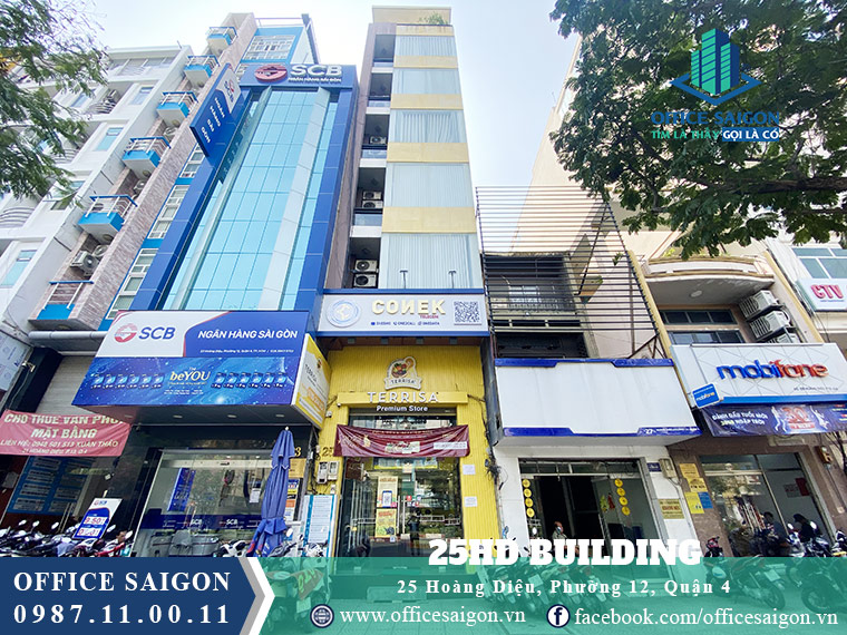 Vị trí tòa nhà 25HD Building