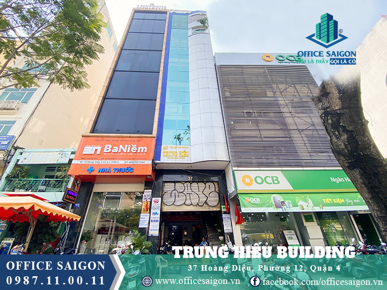Vị trí tòa nhà Trung Hiếu Building