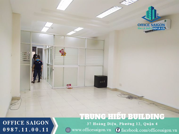 View full phòng diện tích 40m2 cho thuê tại lầu 4