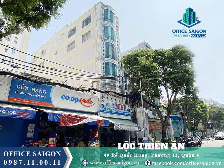 Vị trí tòa nhà Lộc Thiên Ân Building