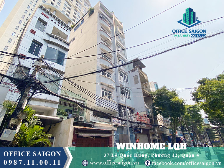 View tổng quan cao ốc Winhome LQH building quận 4