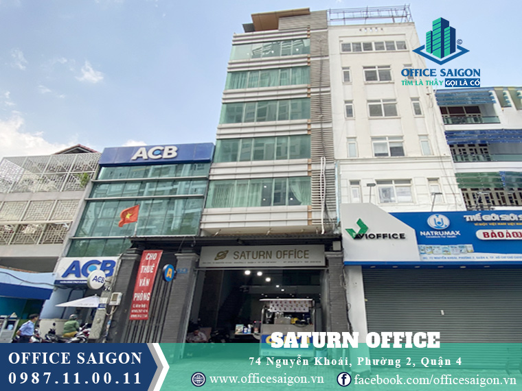 Cho thuê văn phòng Quận 4 Saturn Office Building