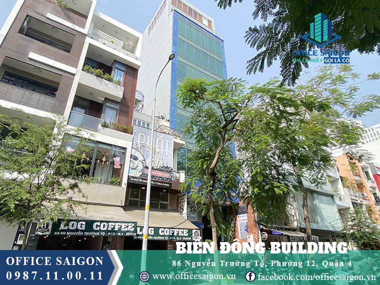 Tòa nhà văn phòng cho thuê Biển Đông building quận 4