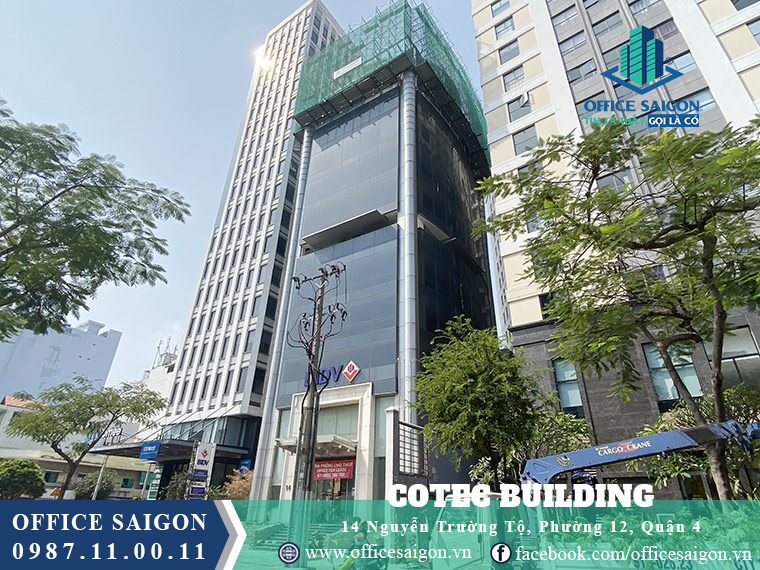 View cho thuê văn phòng toà nhà Contec Quận 4