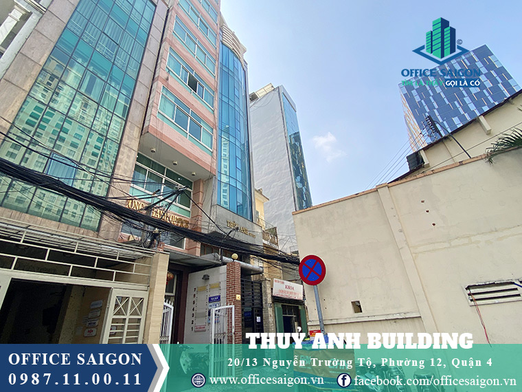 Tòa nhà Thủy Anh building là cao ốc giá rẻ cho thuê ở quận 4