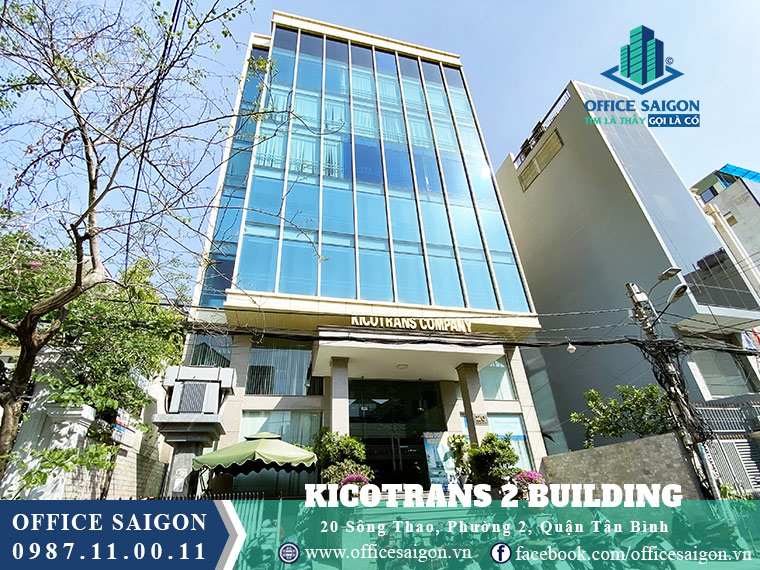 Tòa nhà Kicotrans 2 building là cao ốc hạng C là một trong những tòa nhà đẹp ở khu sân bay