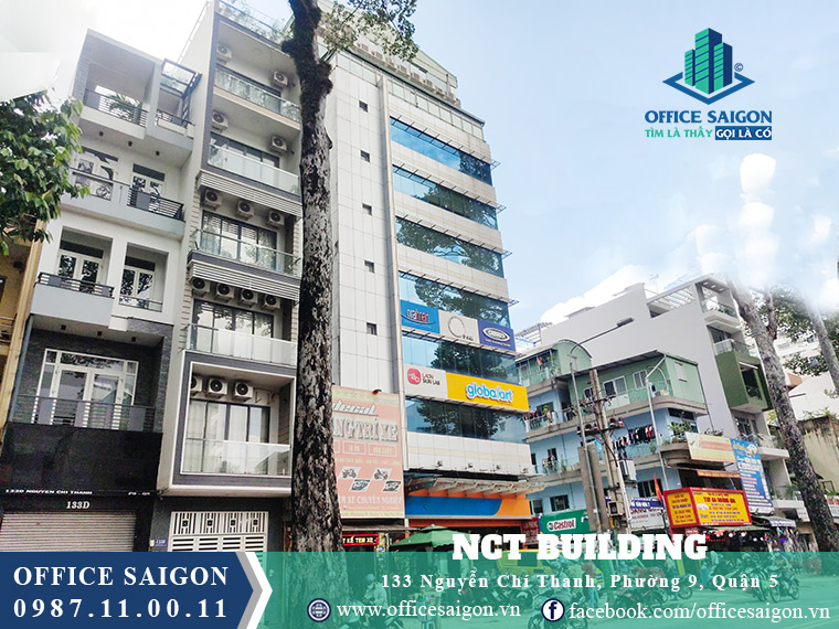 Tổng quan văn phòng cho thuê tại toà nhà NCT Quận 5