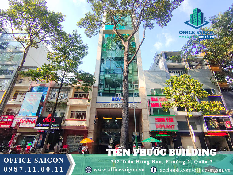 Vị trí tòa nhà Tiến Phước Building