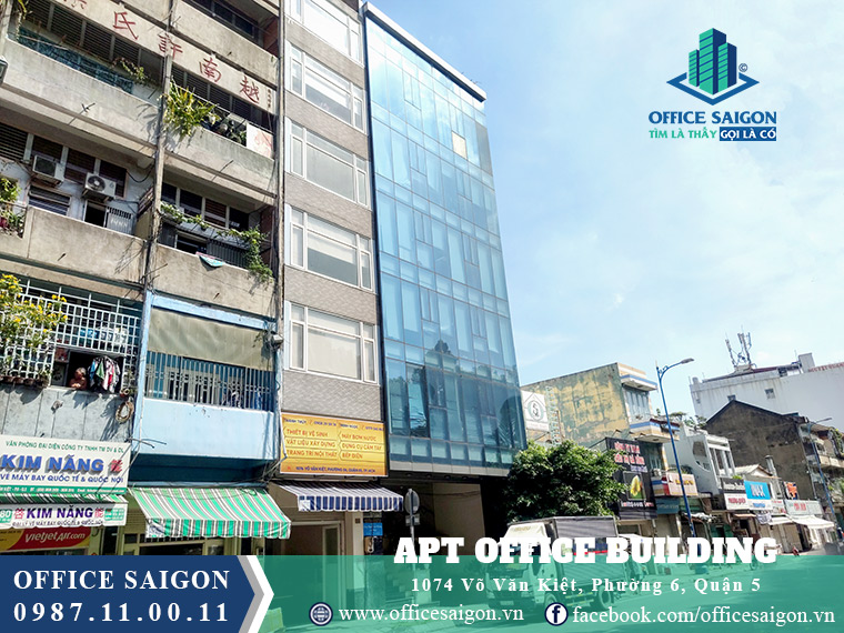 View cho thuê văn phòng toà nhà APT Office Quận 5