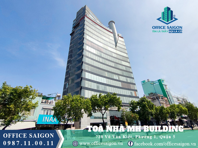 Toàn cảnh văn phòng cho thuê tại MH Building tại phường 1 quận 5