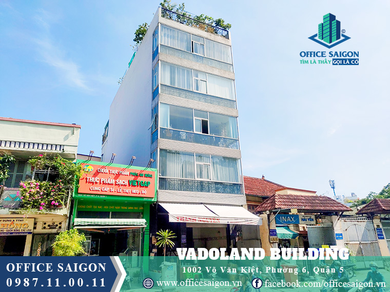 View cho thuê văn phòng toà nhà Vadoland Quận 5