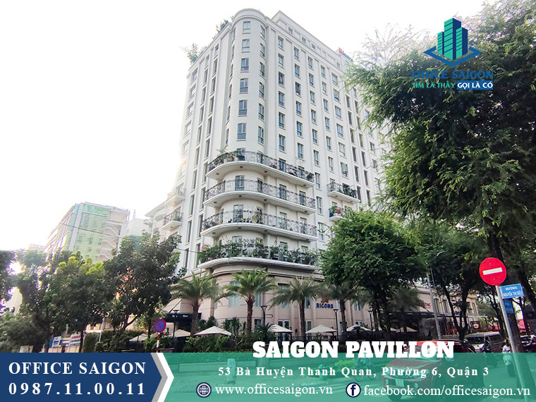 Tổng quan văn phòng cho thuê tại toà nhà Saigon Pavillon Quận 3