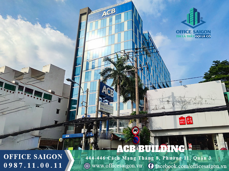 Văn phòng cho thuê tại tòa nhà ACB Building quận 3