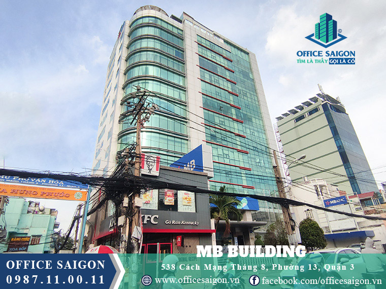 Văn phòng cho thuê tại tòa nhà MB Bank Building quận 3