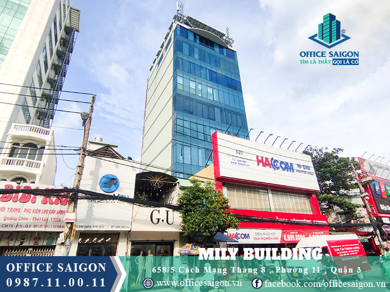 Văn phòng hạng C cho thuê tại Mily Building quận 3