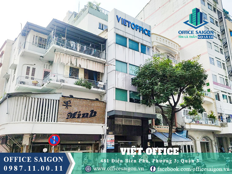 Văn phòng cho thuê tại tòa nhà Việt Office Building Quận 3