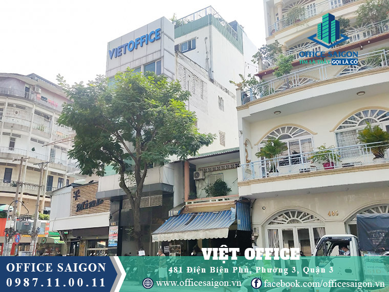 Cho thuê văn phòng tại tòa nhà Việt Office Building Quận 3