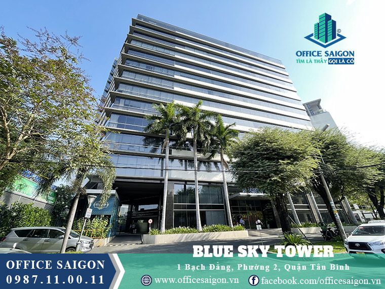 Vị trí tòa nhà Blue Sky Tower