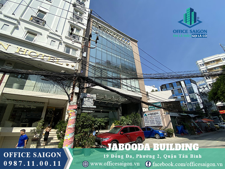 View cho thuê văn phòng toà nhà Jabooda Building Quận Tân Bình