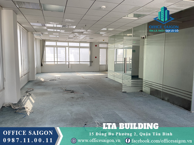 View bên trong toà nhà LTA Building cho thuê văn phòng Quận Tân Bình