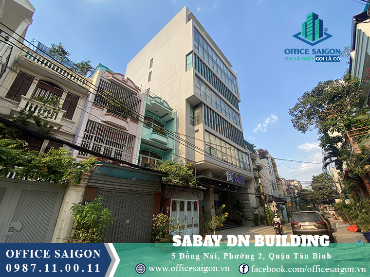 Mặt tiền văn phòng cho thuê Sabay Building