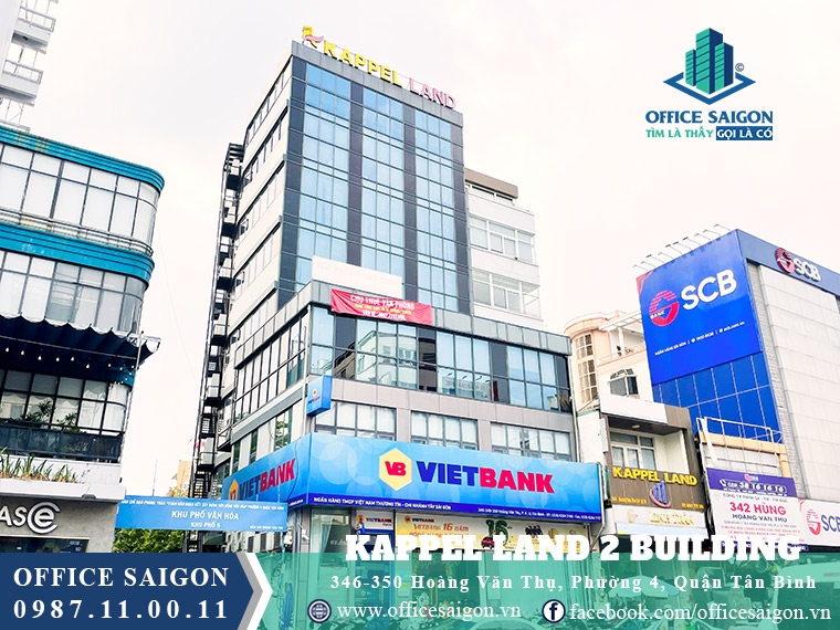 Tòa nhà văn phòng cho thuê Kappel Land 2 building quận Tân Bình