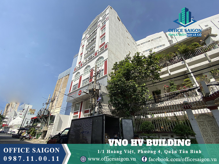 View cho thuê văn phòng toà nhà VNO HV Quận Tân Bình