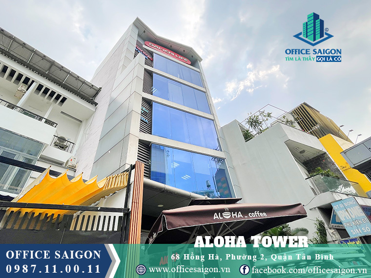 Cho thuê văn phòng tại Aloha Tower quận Tân Bình