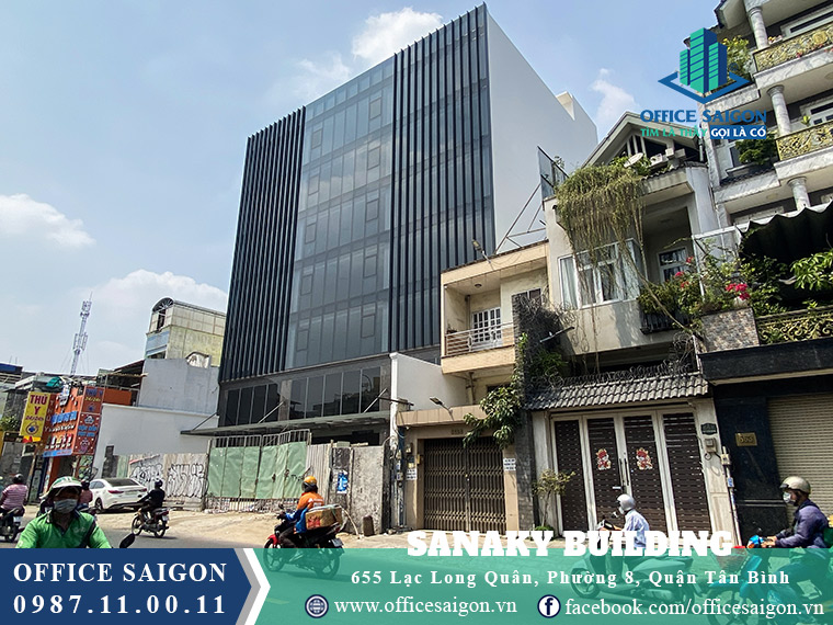 Tổng quan văn phòng cho thuê tại toà nhà Sanaky Quận Tân Bình