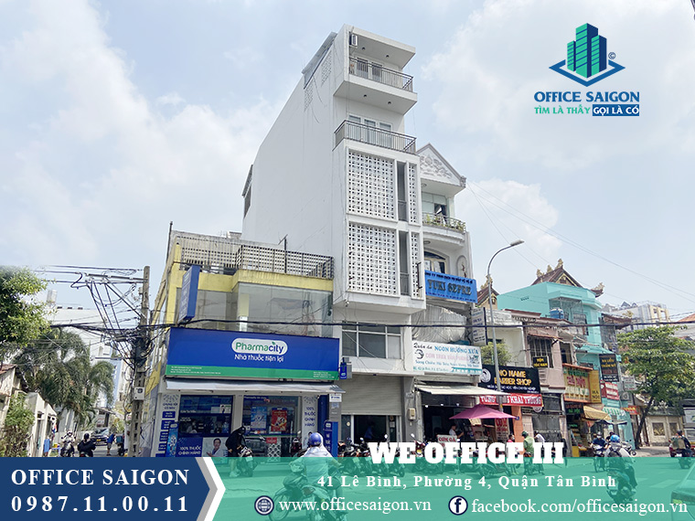 Tổng quan văn phòng cho thuê tại toà nhà We Office III Quận Tân Bình