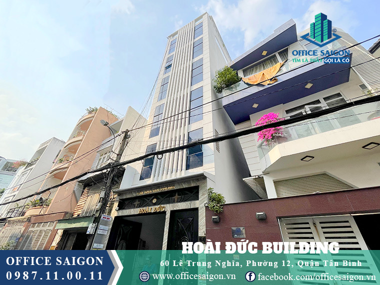 View cho thuê văn phòng toà nhà Hoài Đức Quận Tân Bình