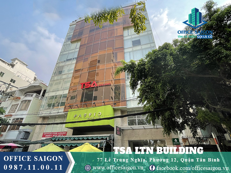 View cho thuê văn phòng toà nhà TSA LTN Quận Tân Bình