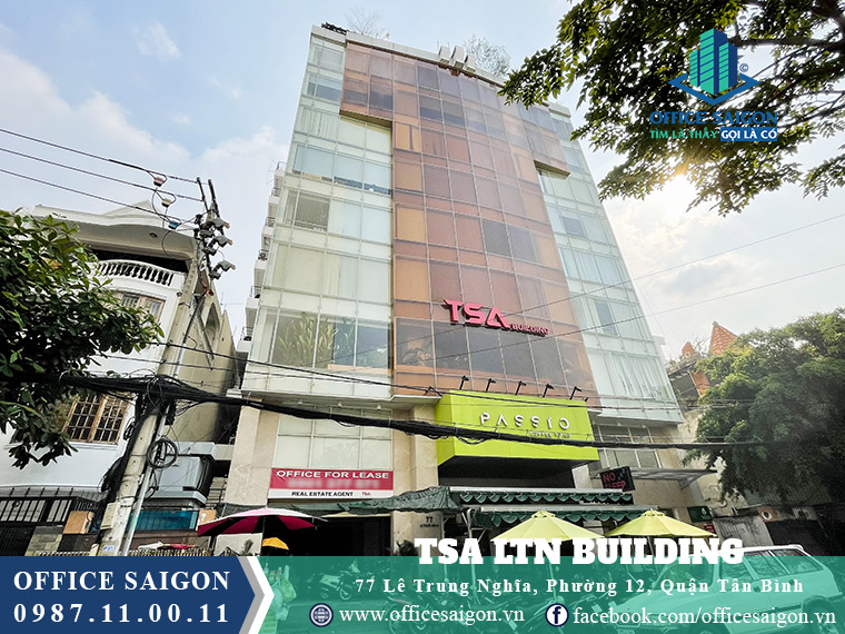 Tổng quan văn phòng cho thuê tại toà nhà TSA LTN Quận Tân Bình