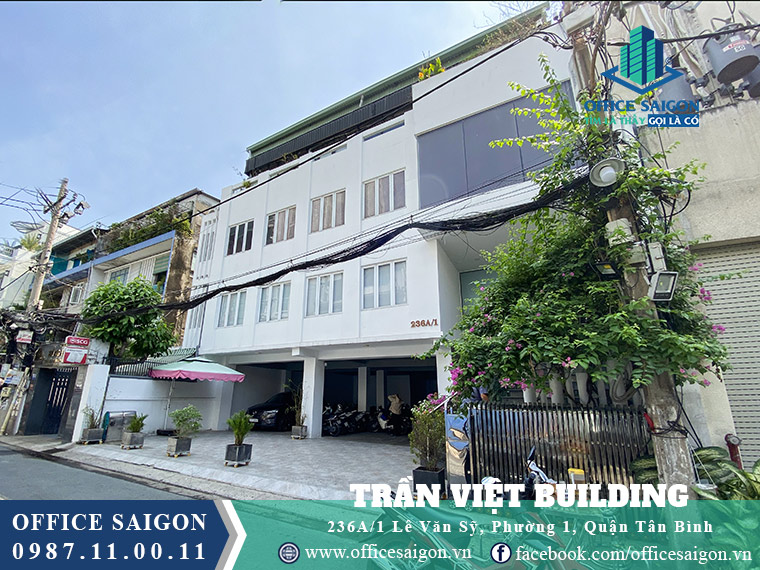 View cho thuê văn phòng toà nhà Trần Việt Quận Tân Bình