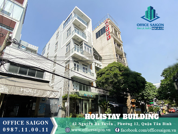 Tổng quan văn phòng cho thuê tại toà nhà Holistay Quận Tân Bình