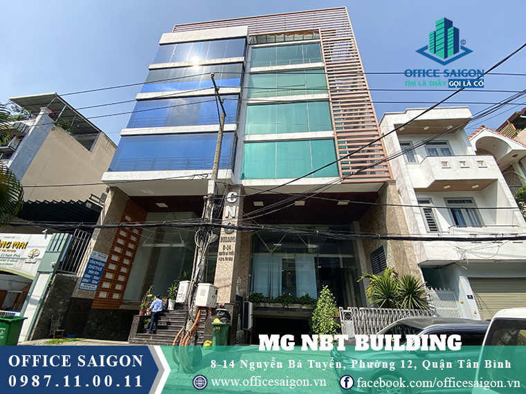 Vị trí tòa nhà MG NBT Building