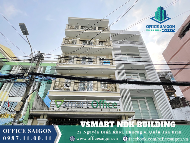 View cho thuê văn phòng toà nhà Vsmart Quận Tân Bình