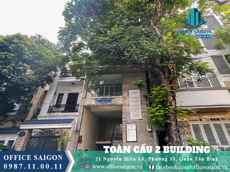 View cho thuê văn phòng toà nhà Toàn Cầu 2 Quận Tân Bình