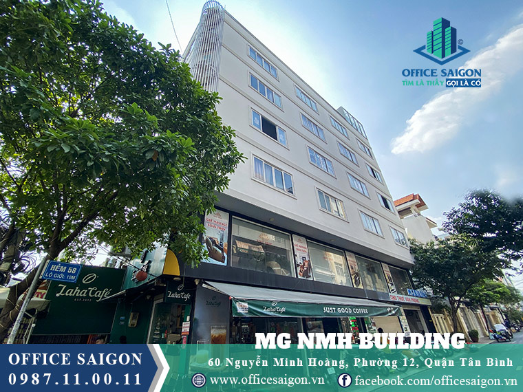 Tổng quan văn phòng cho thuê tại toà nhà MG NMH Quận Tân Bình