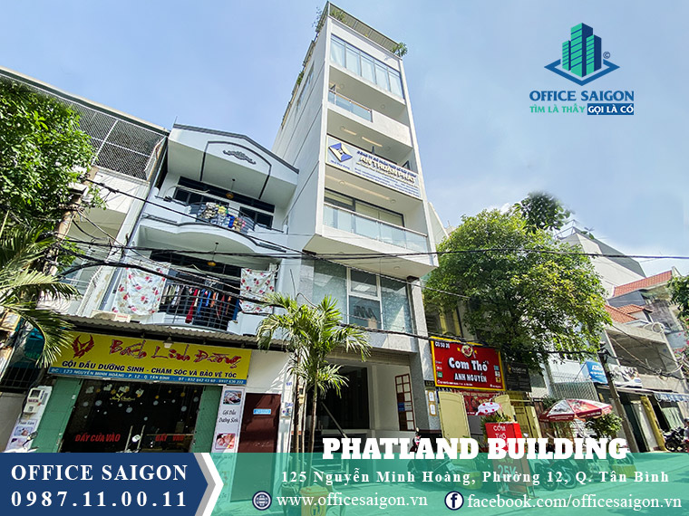 Tổng quan văn phòng cho thuê tại toà nhà Phatland Quận Tân Bình