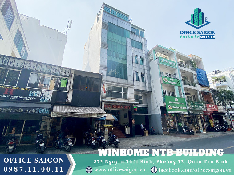 View cho thuê văn phòng toà nhà Winhome NTB Quận Tân Bình