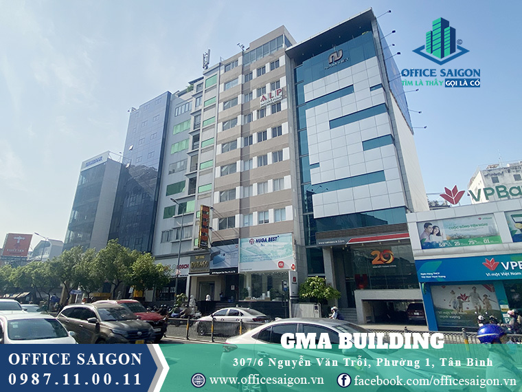 Tòa nhà GMA building cao ốc cho thuê giá tốt tại khu vực Tân Bình