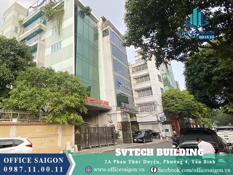 View cho thuê văn phòng toà nhà Svtech Building Quận Tân Bình