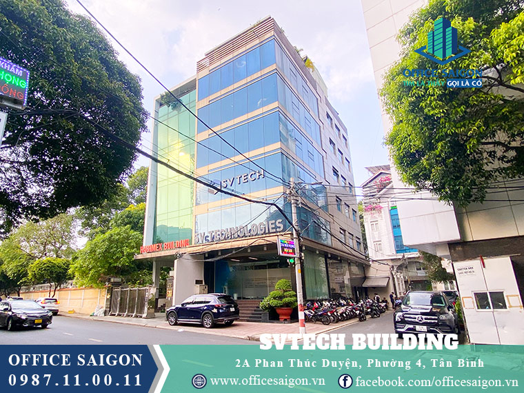 Tổng quan văn phòng cho thuê tại toà nhà Svtech Building Quận Tân Bình