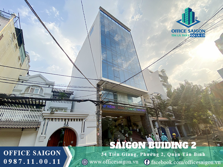 Tổng quan văn phòng cho thuê Saigon Building 2 quận Tân Bình