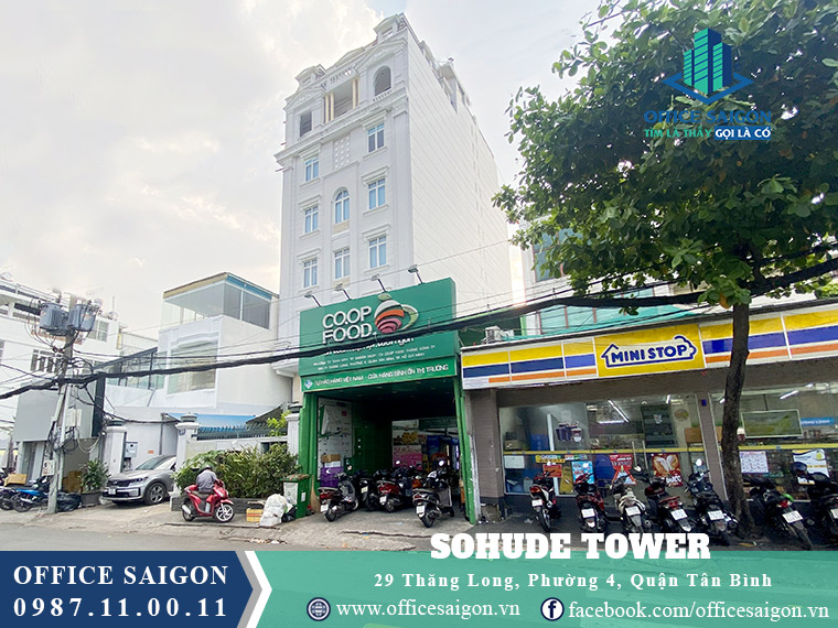 Văn phòng cho thuê Sohude 2 tower quận Tân Bình