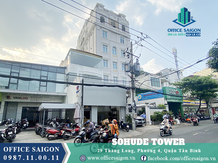 View cạnh văn phòng cho thuê Sohude 2 tower quận Tân Bình