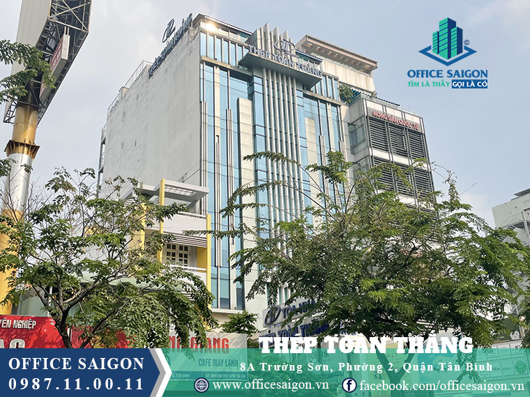 Văn phòng cho thuê tại Thép Toàn Thắng building Tân Bình